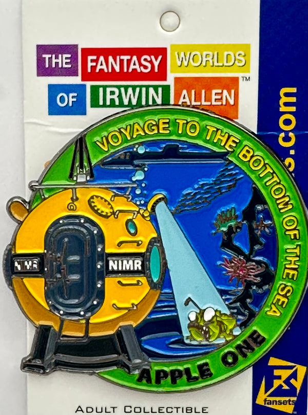 Irwin Allen APPLE ONE Voyage to the Bottom of the Sea Licensed Fansets Pin