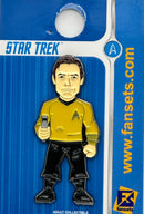 Star Trek CAPTAIN KIRK V2 Licensed FanSets MicroCrew Collector’s Pin