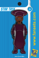 Star Trek The Next Generation GUINAN Licensed FanSets Pin
