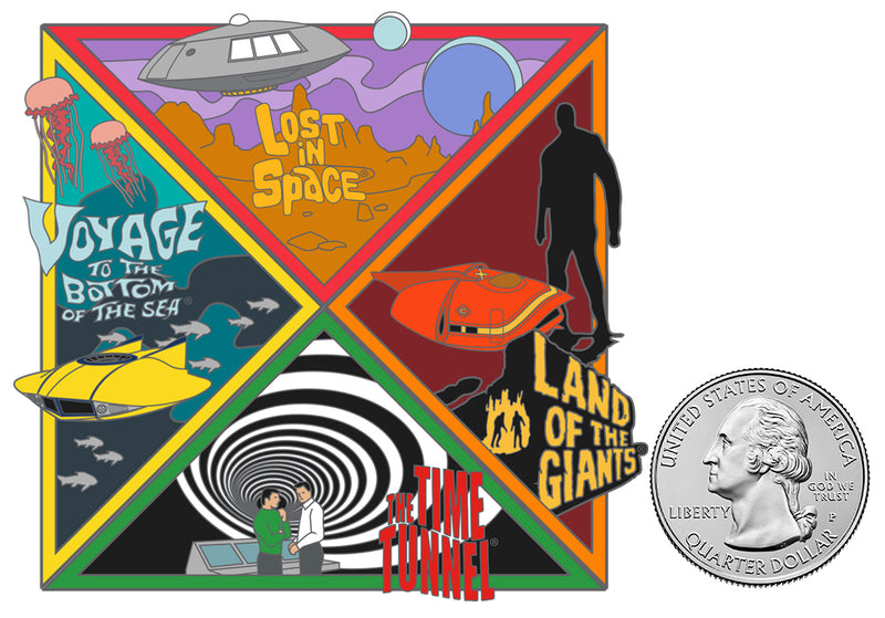 Irwin Allen's The Time Tunnel Part 4 of 4 FanSets™ Pin Collection
