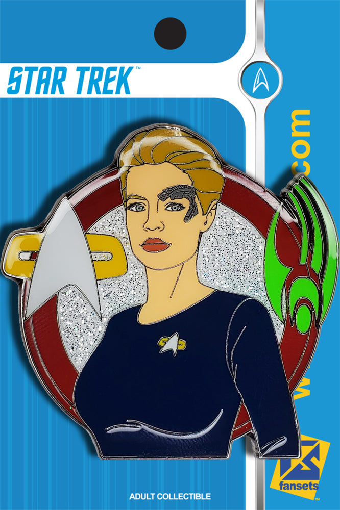 Star Trek The Women of Trek SEVEN of NINE Series 2 Glitter