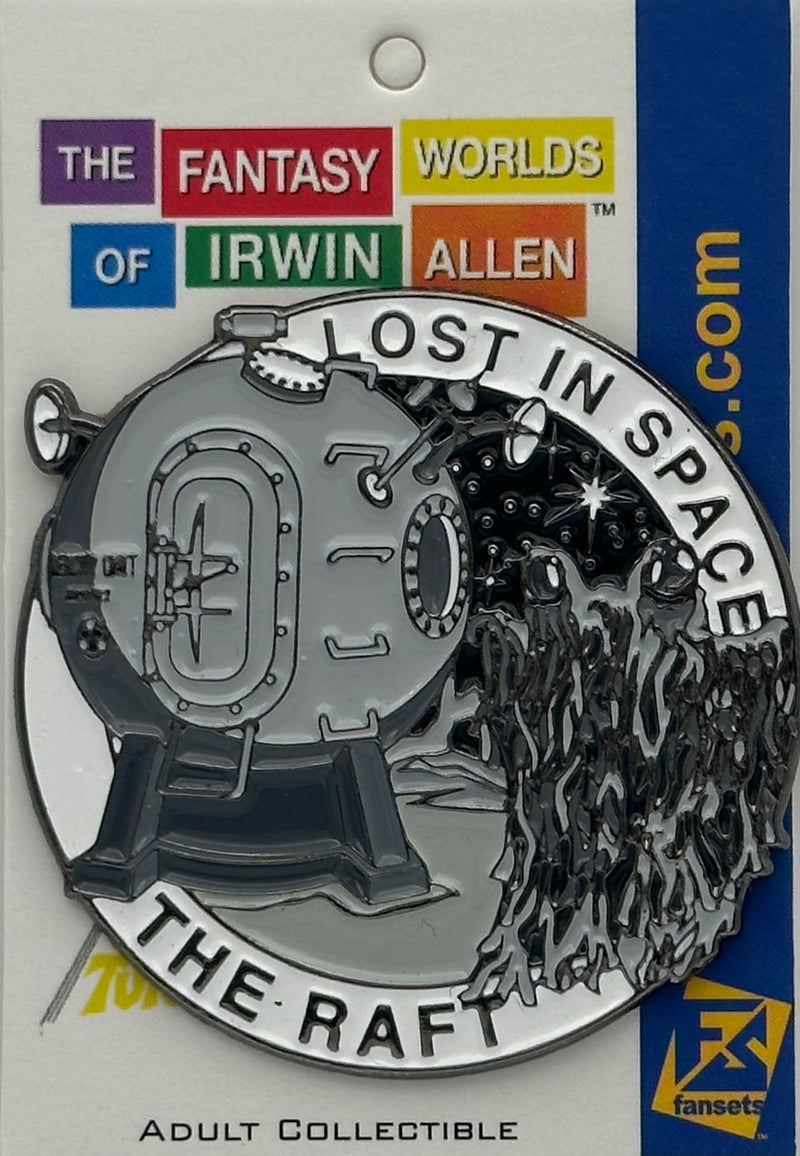 Irwin Allen THE RAFT Lost in Space Licensed Fansets Pin
