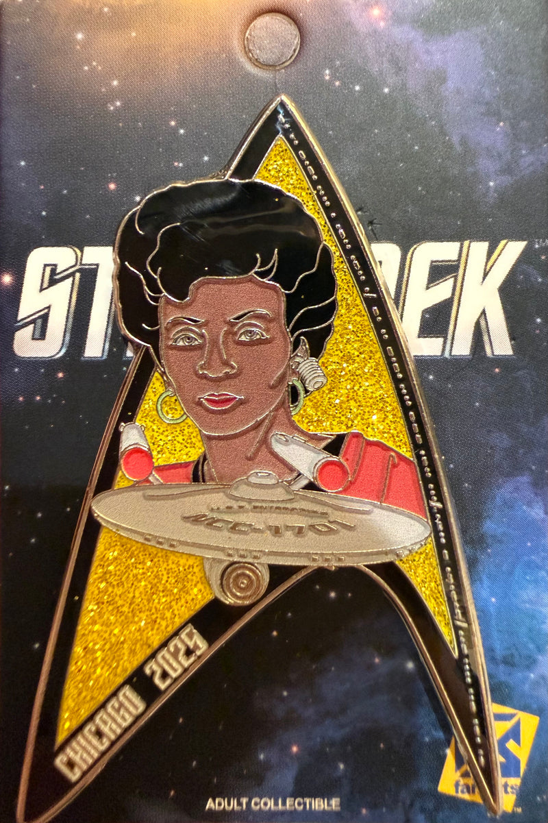 Star Trek “Hailing Frequency Open” Show Pin