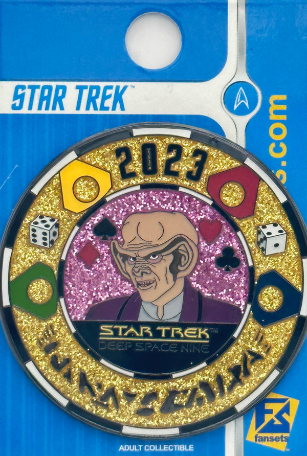 Star Trek: 2023 Vegas Poker Chip QUARK Ante Up!