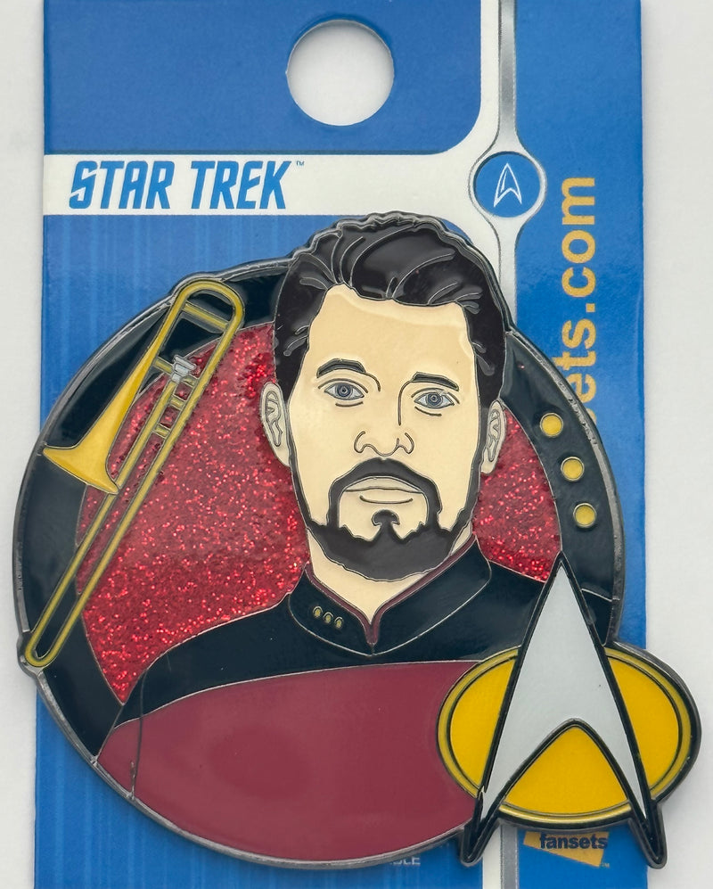 Star Trek - The  Universe of Trek: WILLIAM RIKER Series 2 Glitter