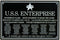 Star Trek DEDICATION PLAQUE
