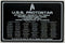 Star Trek DEDICATION PLAQUE #14 U.S.S. PROTOSTAR NX-76884