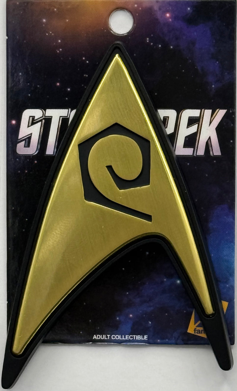Star Trek The ORIGINAL Series Delta GOLD Operations Metal MAGNET