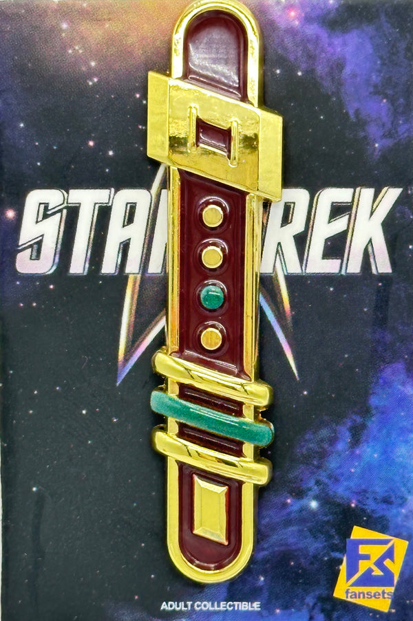 Star Trek IV The Voyage Home RESEARCH Badge SCOTTY Burgundy MAGNET