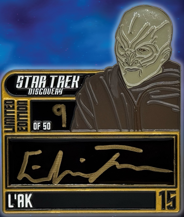 STAR TREK Limited Edition Signature #2 Series 1 Elias Toufexis as L’ak