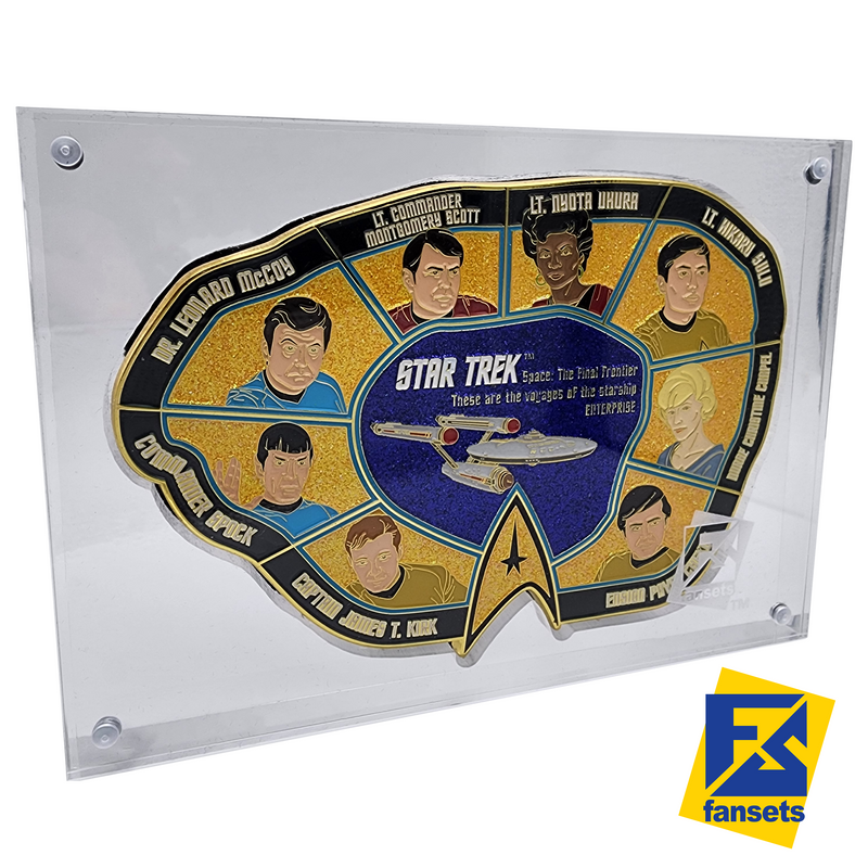 Star Trek The Original Series Commemorative Acrylic Display