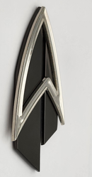 Star Trek Picard GROOVED Pin Delta