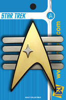 Star Trek: The Next Generation Future Imperfect ADMIRAL Delta PIN by FanSets