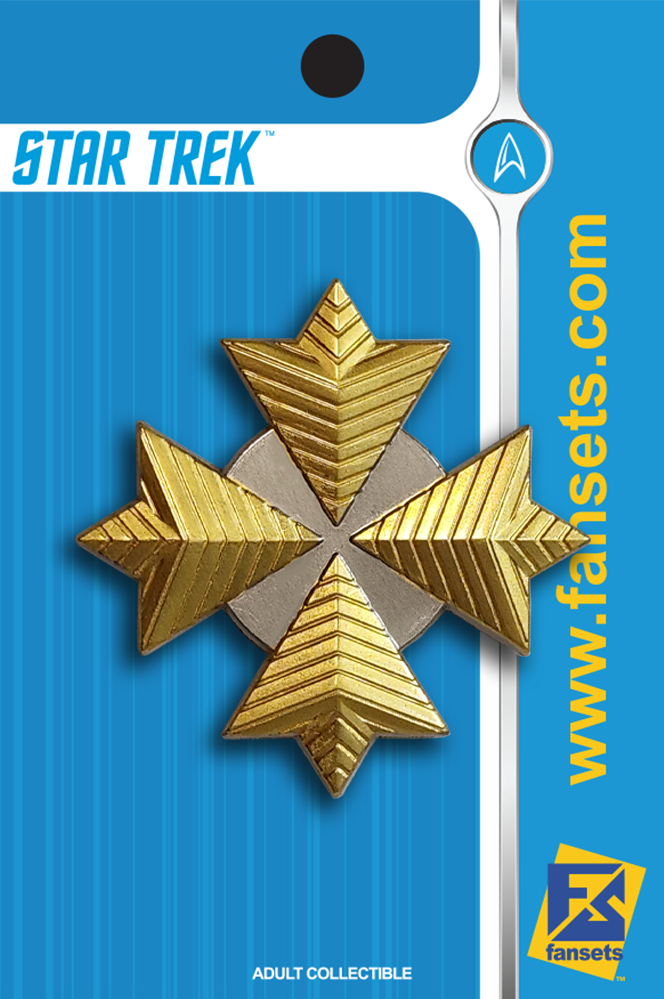 Star Trek II The Wrath of Khan ADMIRAL PIN by FanSets