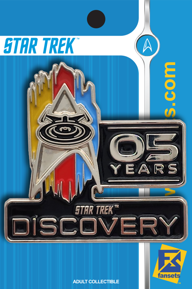 Star Trek Star Trek Discovery 5th ANNIVERSARY PIN Licensed FanSets Pin
