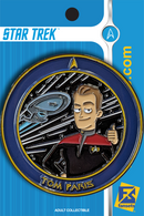 Star Trek Lower Decks TOM PARIS PLATE Licensed FanSets MicroCrew Collector’s Pin