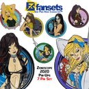 Zenescope Pin-Ups 7 PIN Collection