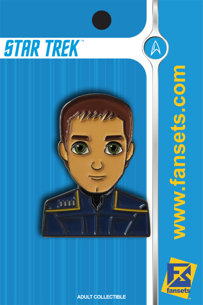 Star Trek EMOJI Capt ARCHER Licensed Star Trek Pin