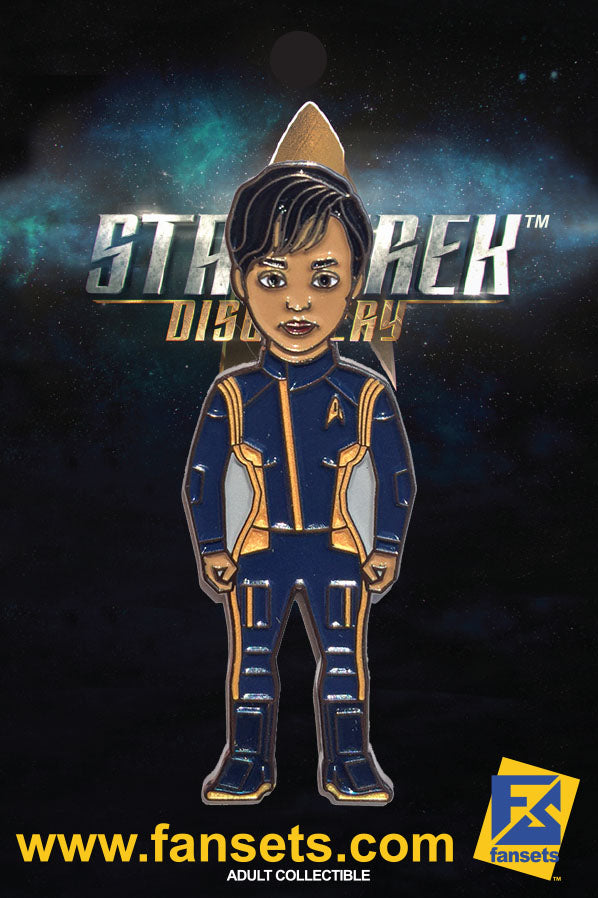 Star Trek Discovery First Officer Michael BURNHAM Licensed FanSets MicroCrew Collector’s Pin