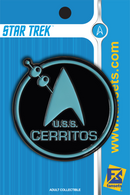 Star Trek Lower Decks U.S.S. CERRITOS BAR LOGO Licensed FanSets Pin
