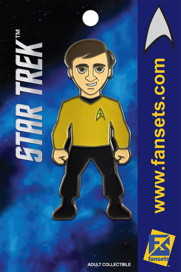 Star Trek Pavel CHEKOV Licensed FanSets MicroCrew Collector’s Pin