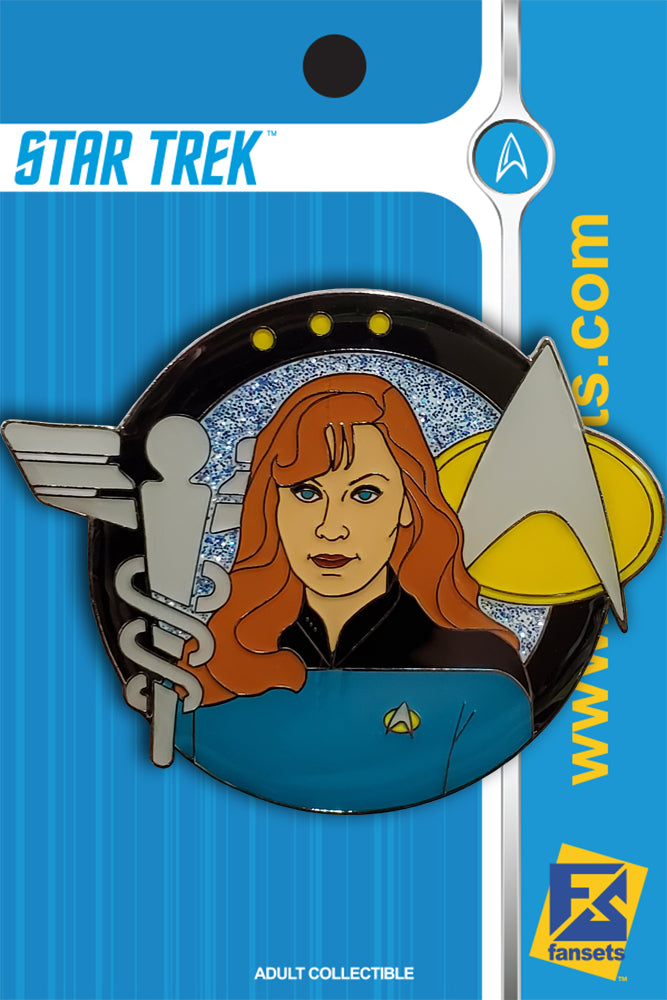 Star Trek - The  Women of Trek: Commander Beverly CRUSHER Series 1 Glitter