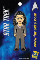 Star Trek Deanna TROI Licensed FanSets MicroCrew Collector’s Pin