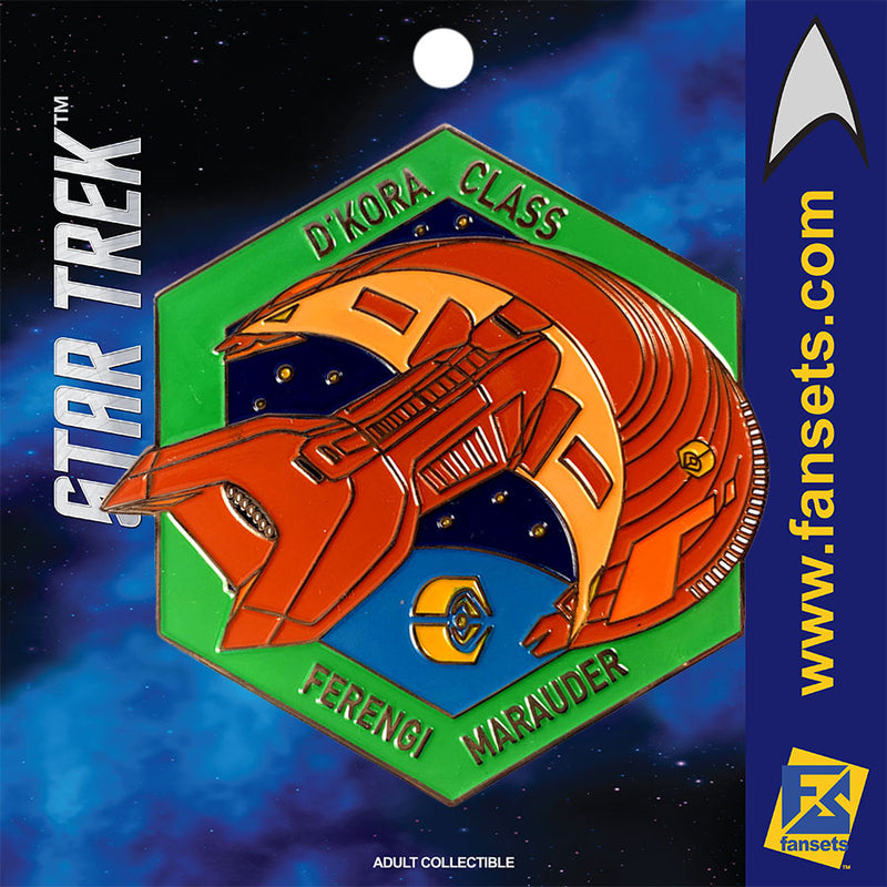 Star Trek MicroFleet FERENGI Marauder Licensed FanSets Collector’s Pin