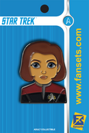 Star Trek EMOJI Capt. JANEWAY Licensed Star Trek Pin