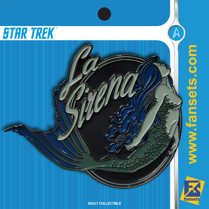 Star Trek Picard La Sirena Ship Nose ART Licensed FanSets Pin