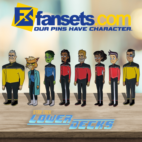 Star Trek Lower Decks COMPLETE SERIES ONE Collection Licensed FanSets MicroCrew Collector’s Pin
