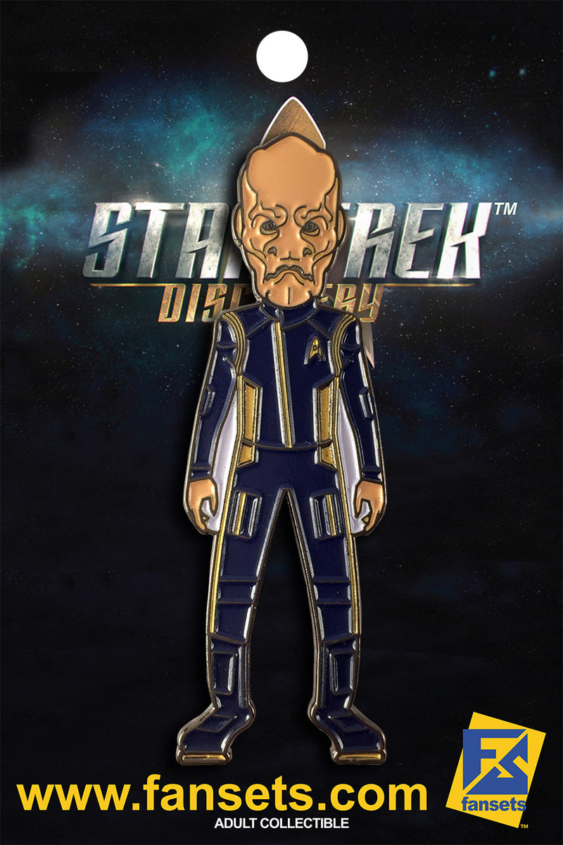 Star Trek Discovery Lt. Commander SARU GOLD Licensed FanSets MicroCrew Collector’s Pin