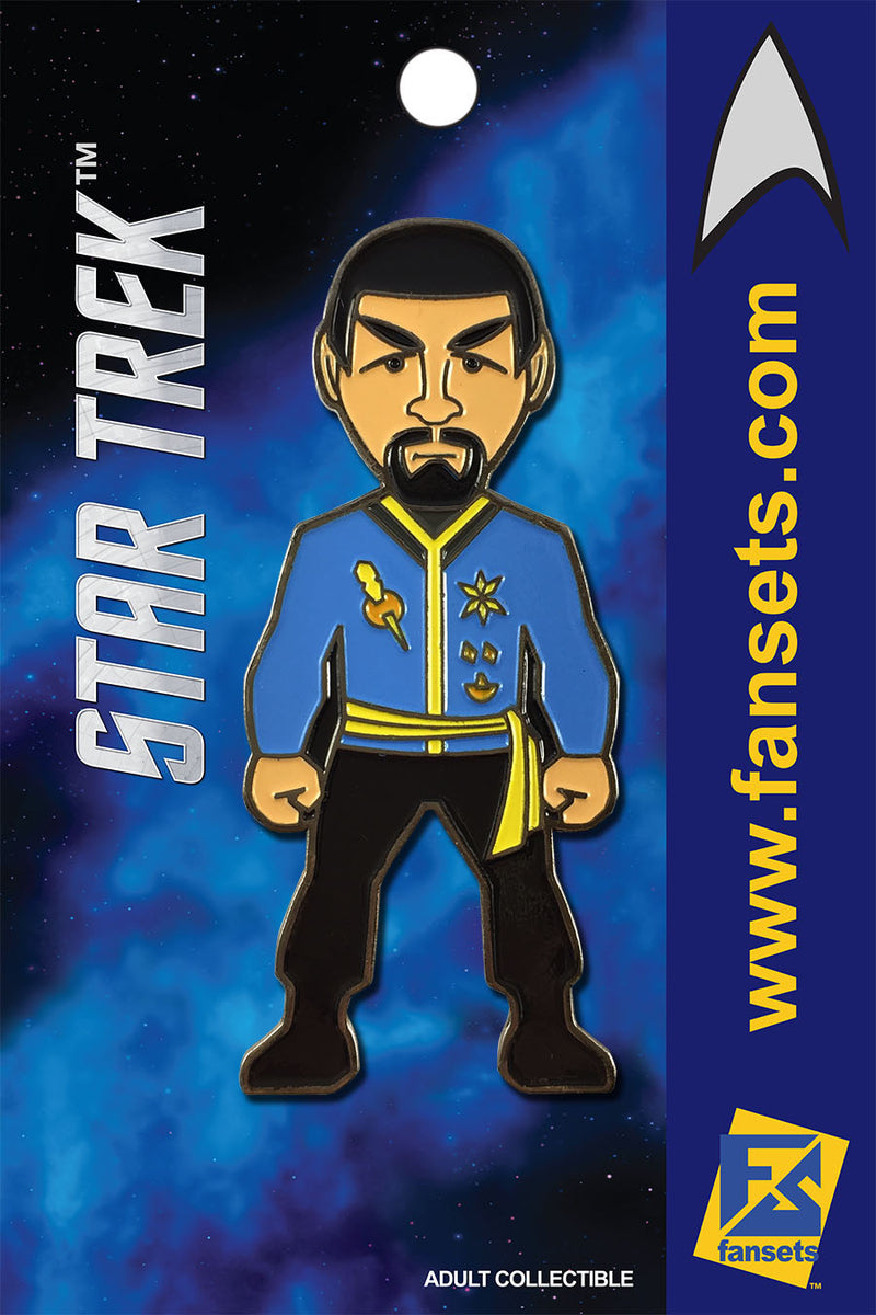 Star Trek MIRROR SPOCK Licensed FanSets MicroCrew Collector’s Pin