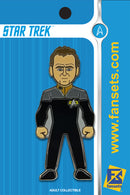 Star Trek Miles O'BRIEN Licensed FanSets MicroCrew Collector’s Pin