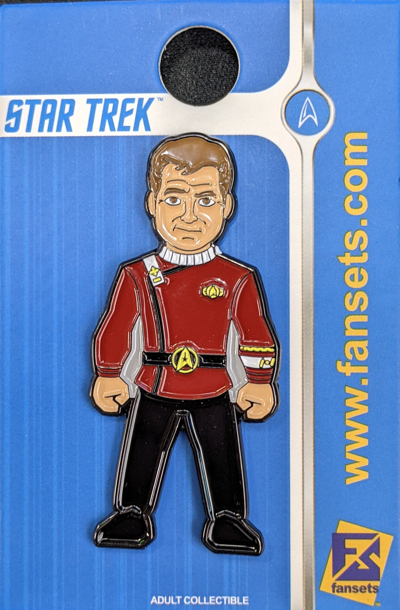Star Trek Admiral Kirk Licensed FanSets Pin
