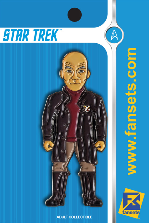 Star Trek: Picard JEAN-LUC PICARD with family Crest Licensed Fansets Pin