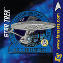 Star Trek MicroFleet REFIT USS ENTERPRISE 1701 Licensed FanSets Collector’s Pin