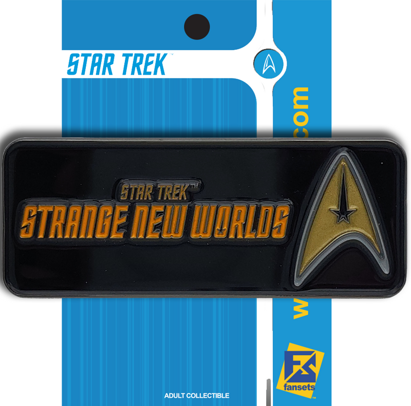 Star Trek: STRANGE NEW WORLDS Show Logo Licensed FanSets pin