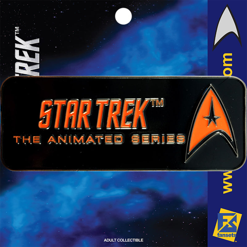 Star Trek: The Animated Series Logo Licensed FanSets Pin