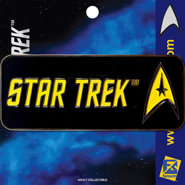 Star Trek: The Original Series Logo Licensed FanSets Pin