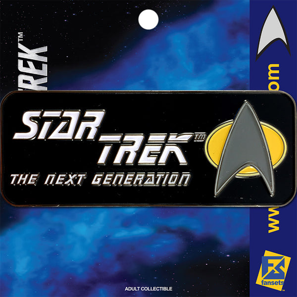 Star Trek: The Next Generation Series Logo Licensed FanSets Pin
