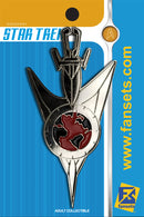 Star Trek Discovery Mirror Universe Science SILVER badge Licensed FanSets Pin