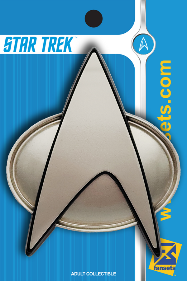 Star Trek: The Next Generation ACTING ENSIGN Delta V2 Silver/Silver MAGNET by FanSets