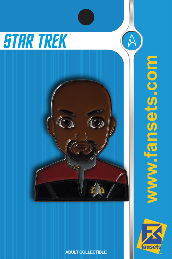 Star Trek EMOJI Capt. SISKO Licensed Star Trek Pin