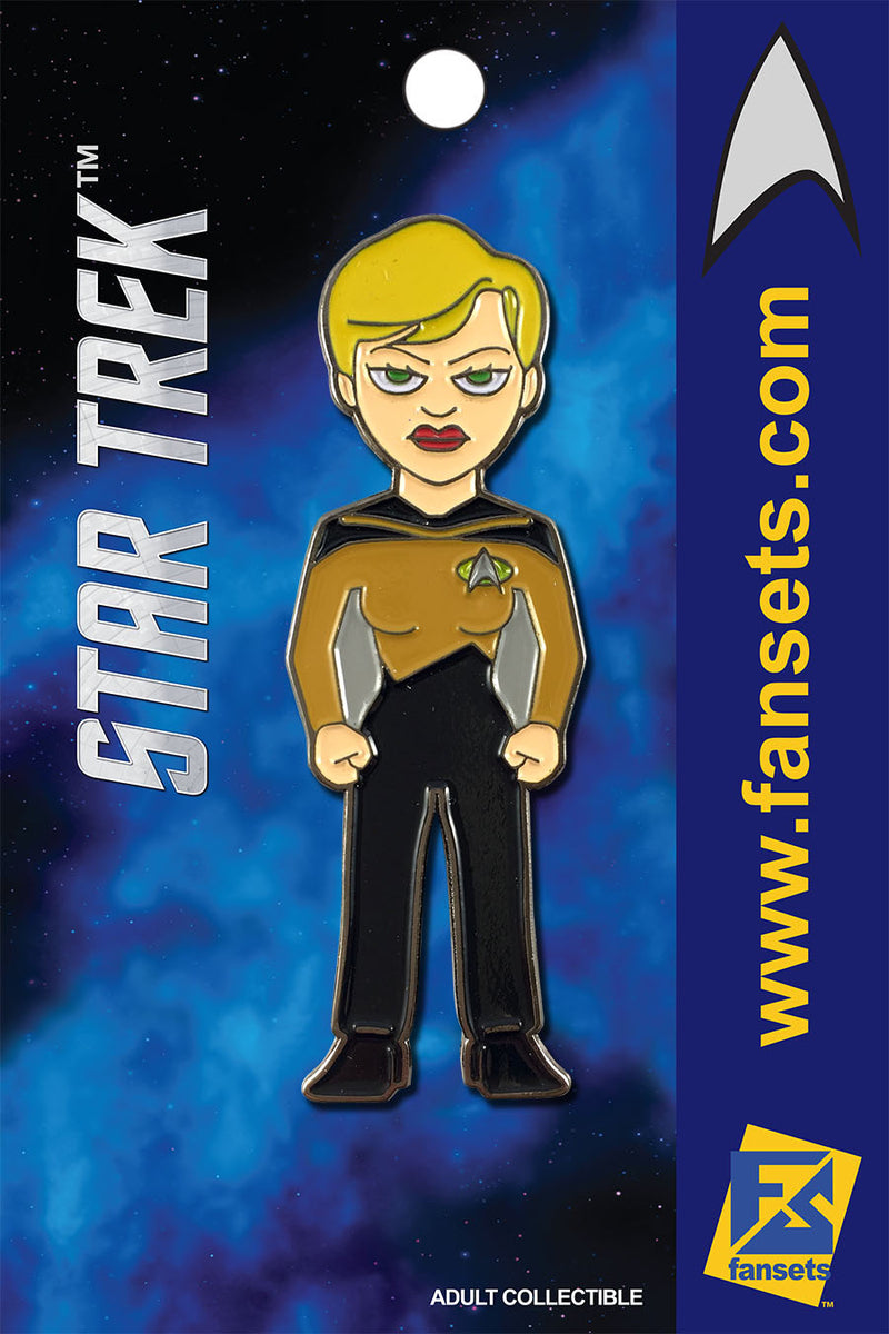 Star Trek Tasha YAR Licensed FanSets MicroCrew Collector’s Pin