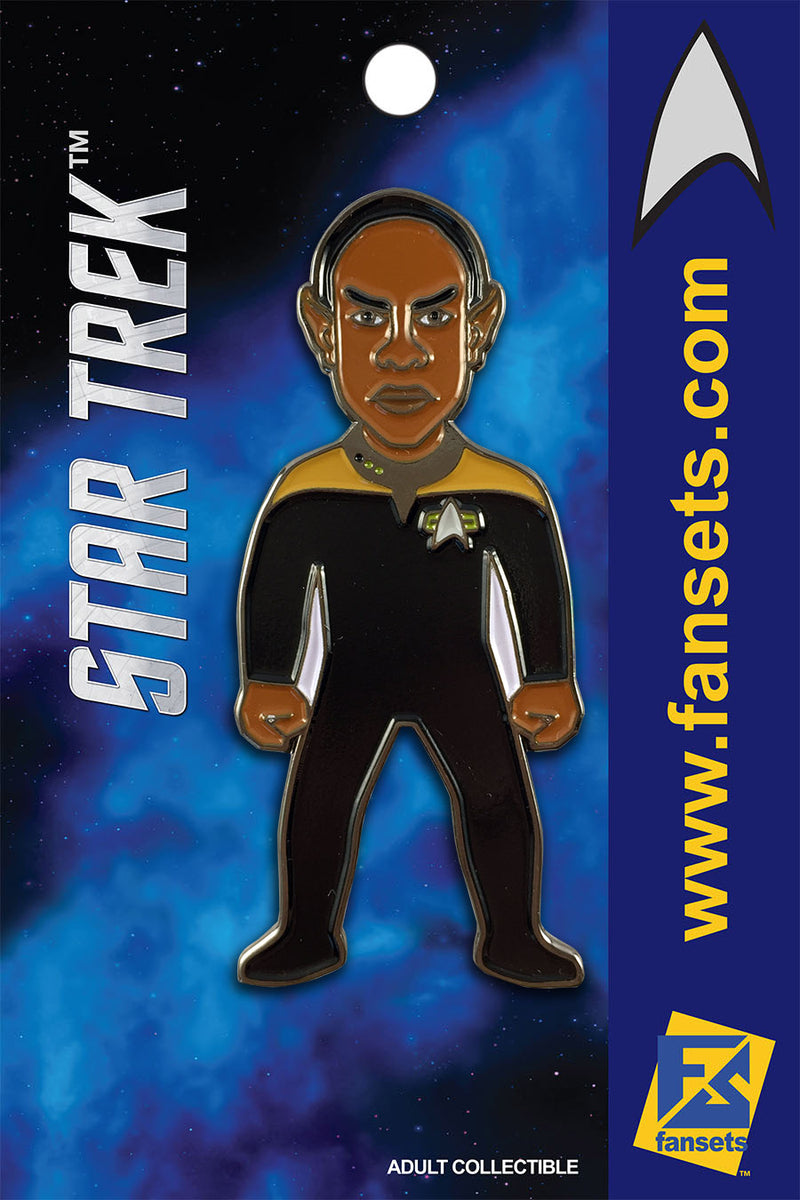 Star Trek Mr. TUVOK Licensed FanSets MicroCrew Collector’s Pin