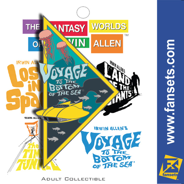 Irwin Allen's Voyage to the Bottom of the Sea Part 1 of 4 FanSets™ Pin Collection