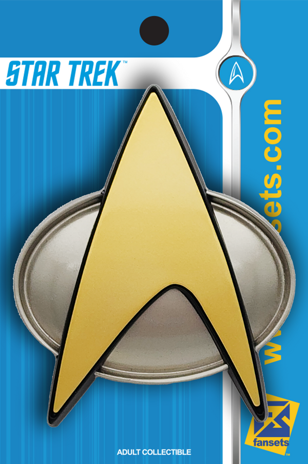 Star Trek: The Next Generation ACTING ENSIGN Delta V1 Gold/Silver PIN by FanSets
