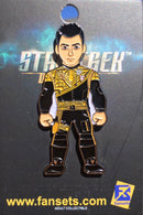 Star Trek Discovery MIRROR Captain Danby CONNOR Licensed FanSets MicroCrew Collector’s Pin