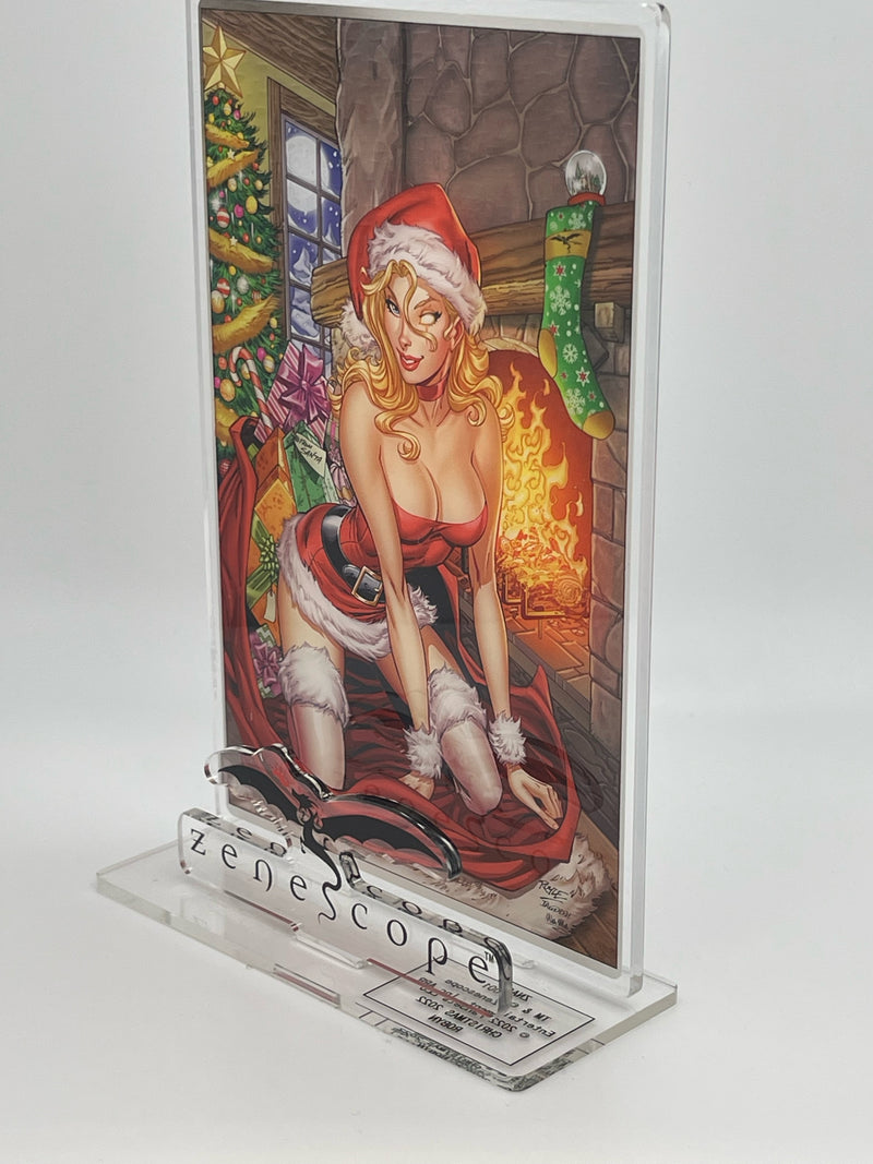 Zenescope HOLIDAY ROBYN 2022 ACRYLIC Licensed FanSets Exclusive